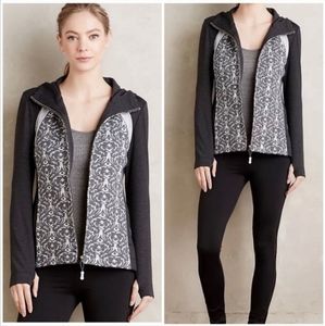 Anthropologie Pure Good Tara Jacquard Hoodie